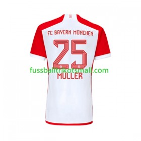 Fußballtrikots Bayern München Thomas Muller 25 2023-2024 Kurzarm Heimtrikotsatz kaufen